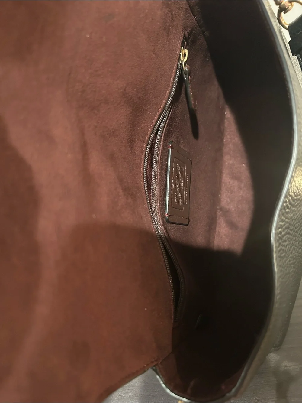 Coach Marlie Top Handle Satchel Shoulder Bag Black Leather Style #C1557
